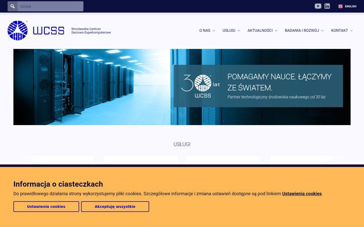 Screenshot of wcss.pl