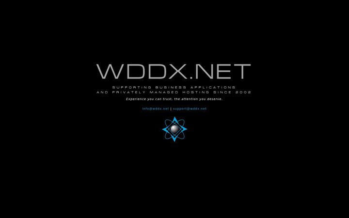 Screenshot di wddx.net