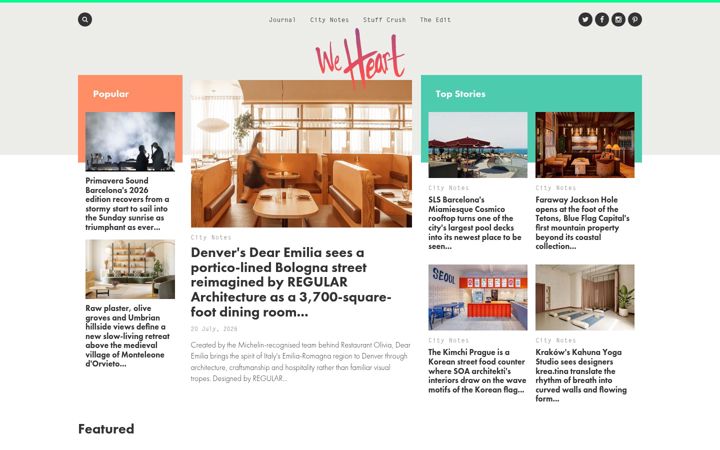 Screenshot of we-heart.com