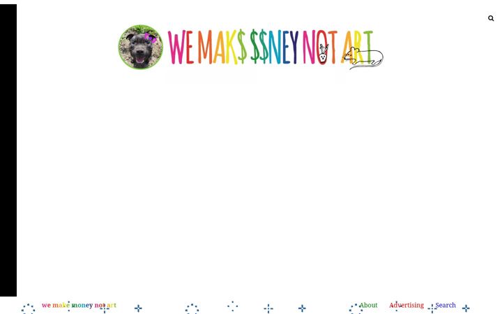 Screenshot of we-make-money-not-art.com