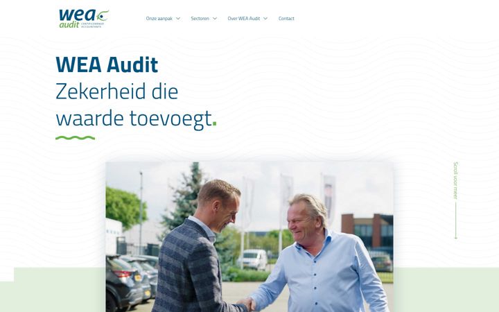 Screenshot of weaaudit.nl