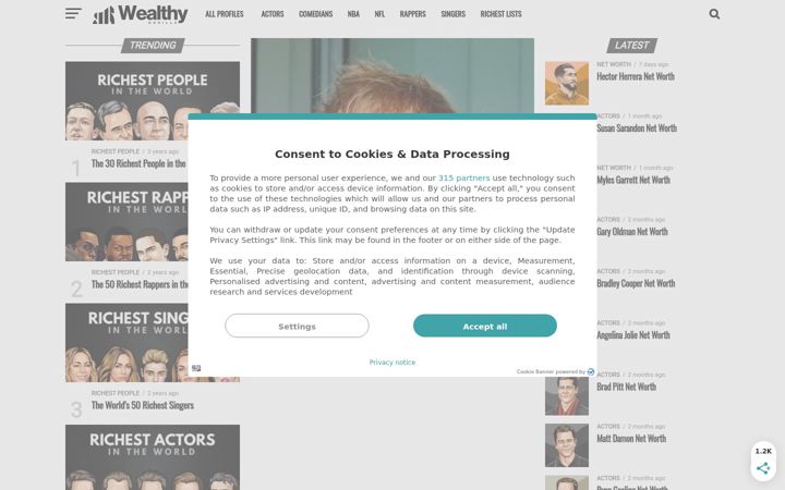 Screenshot of wealthygorilla.com