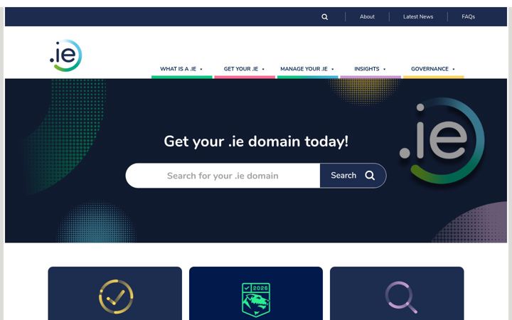 Screenshot of weare.ie
