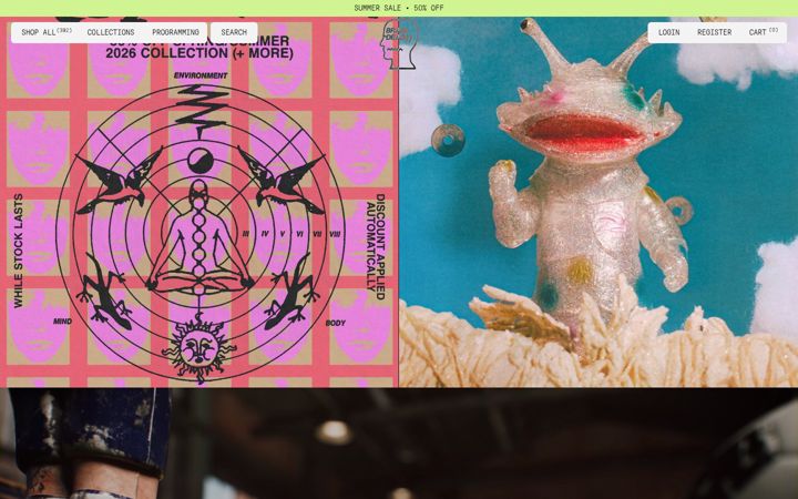 Screenshot of wearebraindead.com