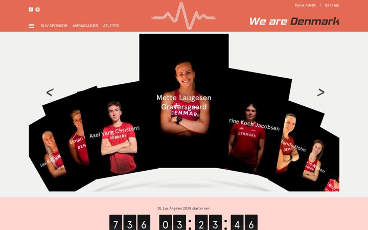 Zrzut ekranu wearedenmark.dk