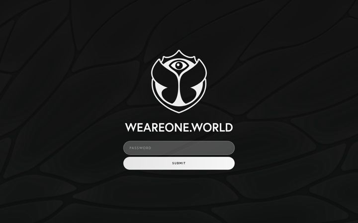 Screenshot of weareone.world