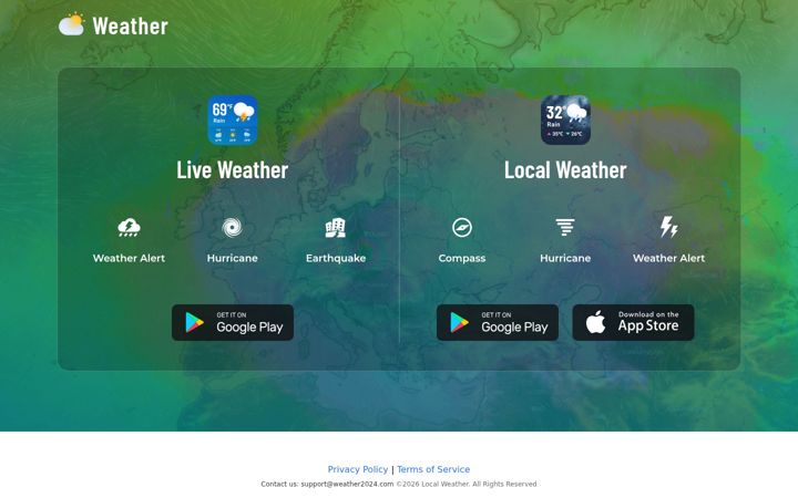 Képernyőkép: weather2024.com