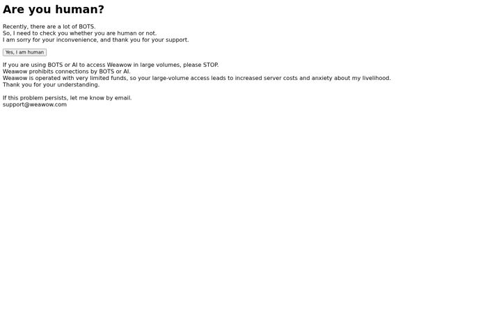 Skärmbild av weawow.com