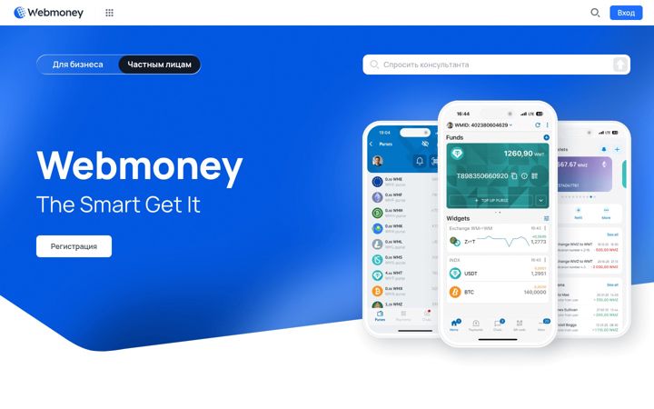 Screenshot of web.money