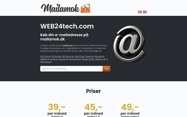 Screenshot of web24tech.com