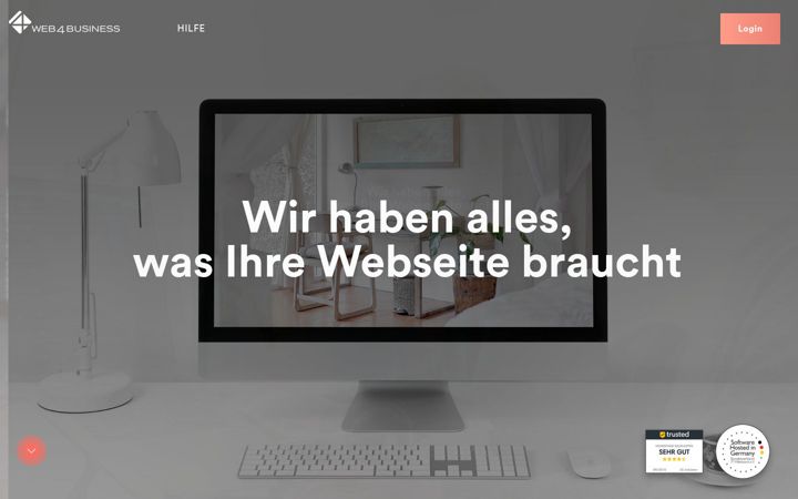 Screenshot of web4business.de