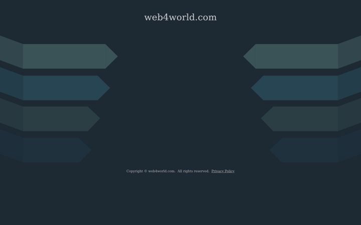 Captură de ecran a web4world.com