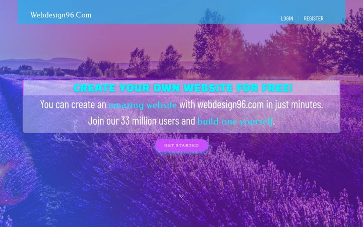 Screenshot von webdesign96.com