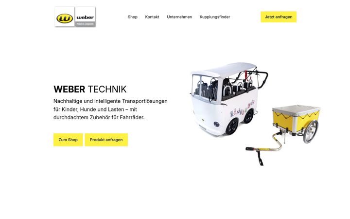 Skjermbilde av weber-products.de