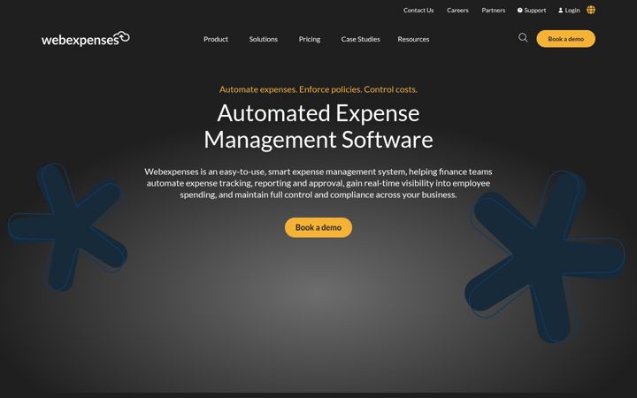 Screenshot of webexpenses.com