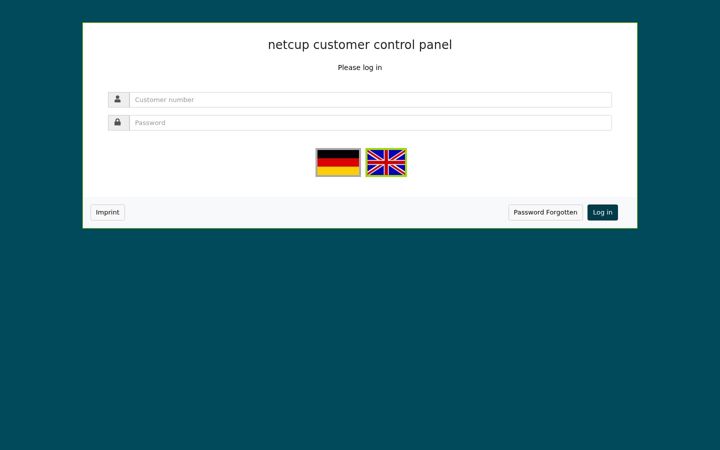 Screenshot of webhosting.systems