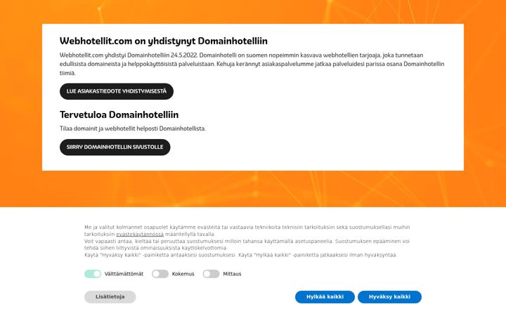 Screenshot of webhotellit.com