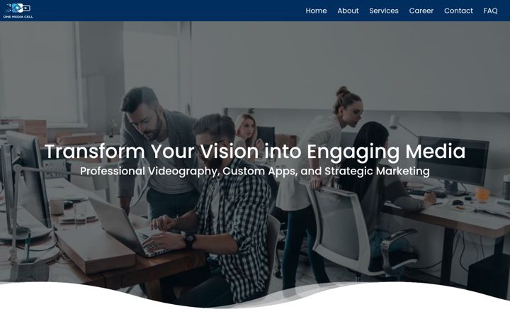 Screenshot of webianos.com