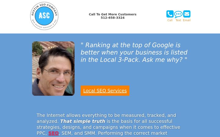 Screenshot of webinteractiveconsulting.com