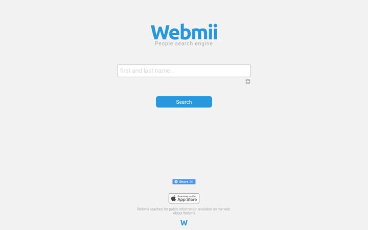 Screenshot of webmii.com