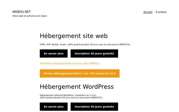 Screenshot of webou.net