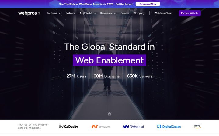 Screenshot of webpros.com