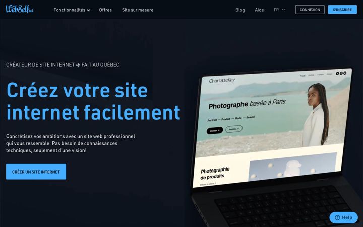 Screenshot di webself.net