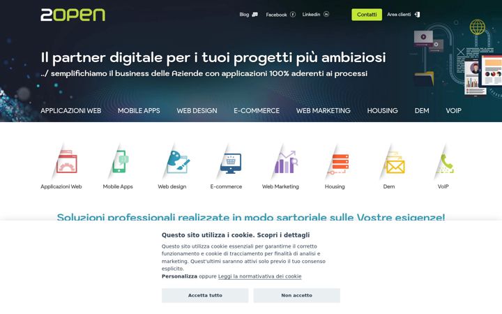 Screenshot of webservicesrl.com