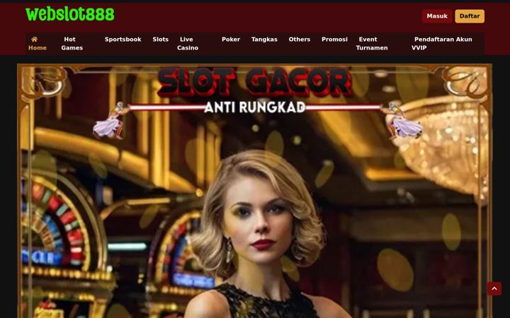 Screenshot of webslot888.net