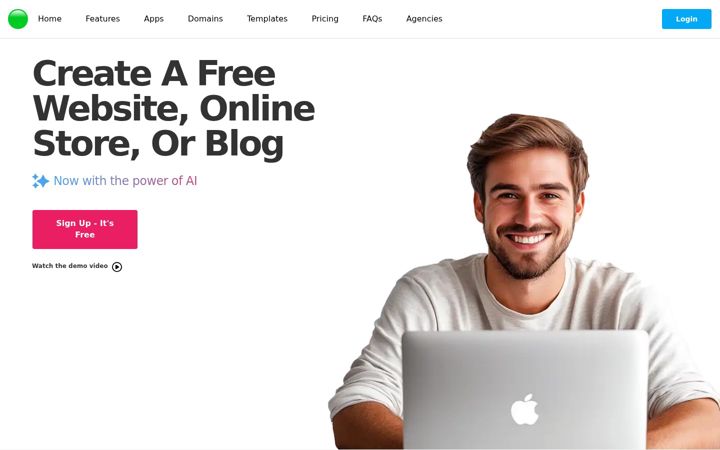 Ekraanipilt saidist webstarts.com