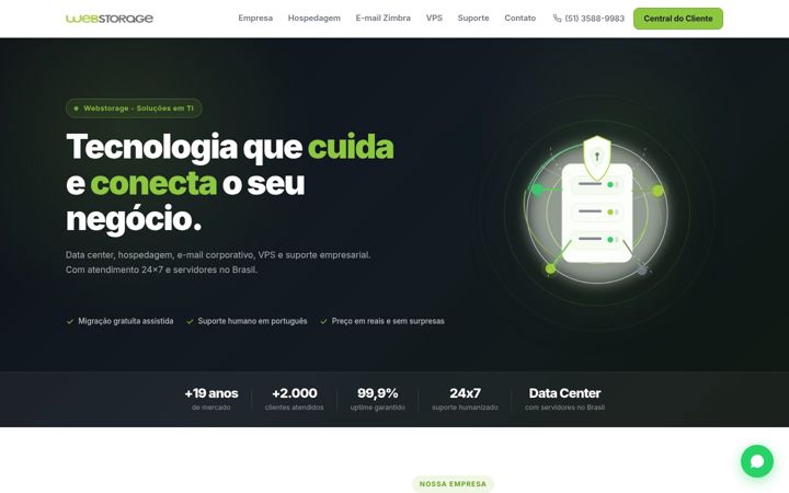 Zrzut ekranu webstorage.com.br