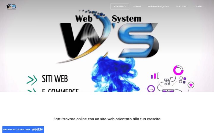 Screenshot of websystem-sr.com