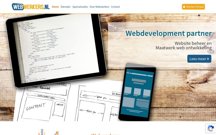 Screenshot of webwerkers.nl