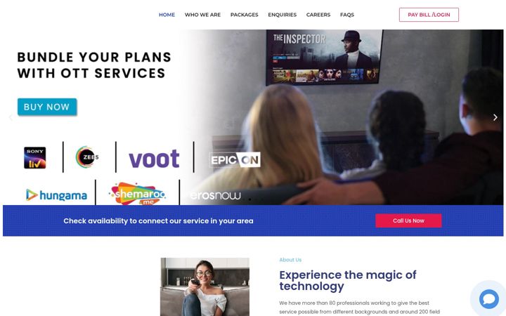 Screenshot of weebo.co.in