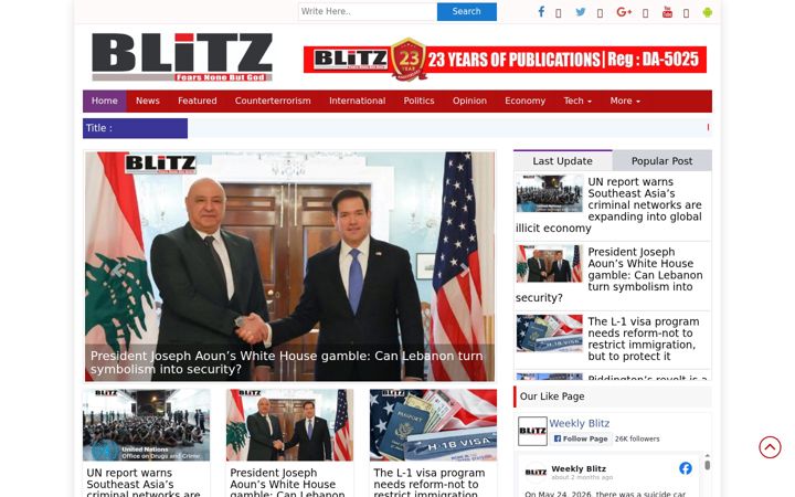Screenshot von weeklyblitz.net