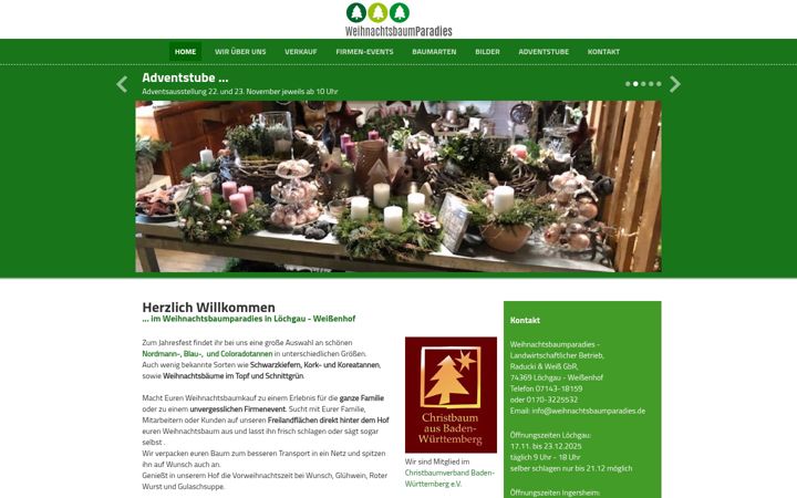 weihnachtsbaumparadies.de