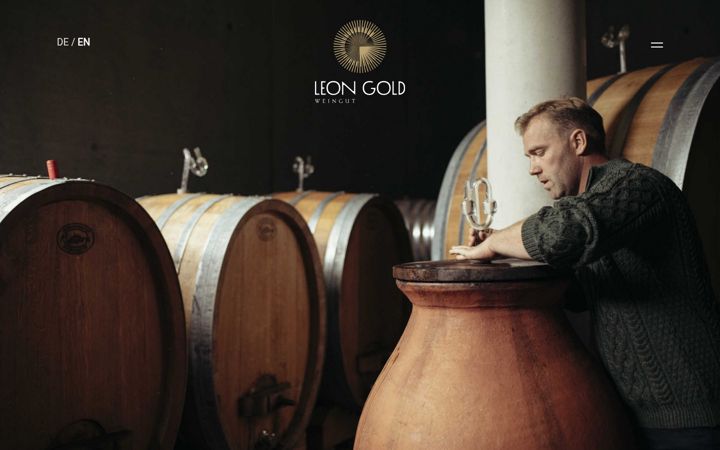Snímek obrazovky weingut-gold.de