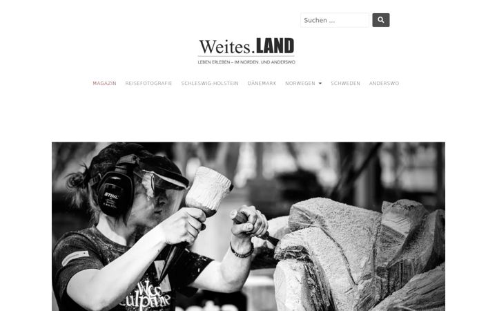 Screenshot of weites.land