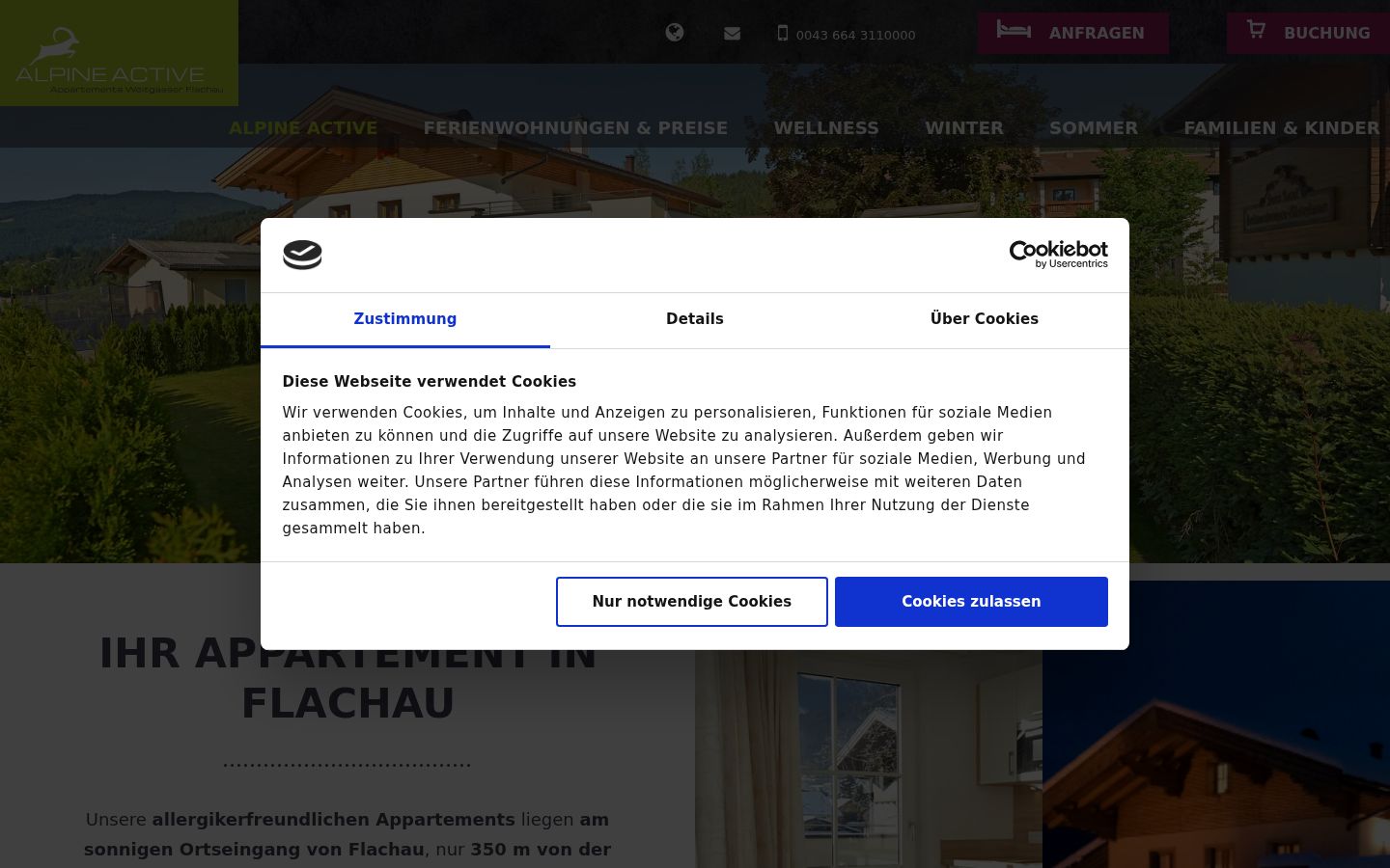 Zrzut ekranu banera zgody wyświetlanego przed jakąkolwiek interakcją