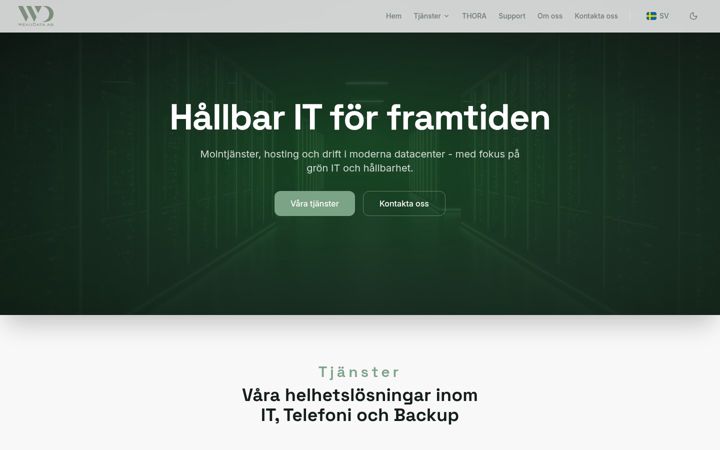 Screenshot of wekudata.com