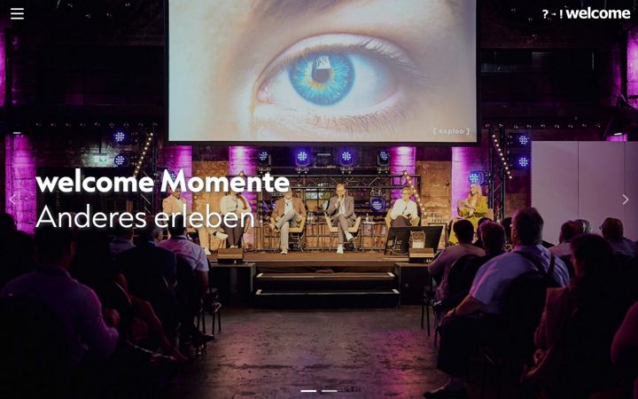 Skjermbilde av welcome-events.de
