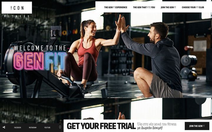 Screenshot of welcometothegenfit.gr