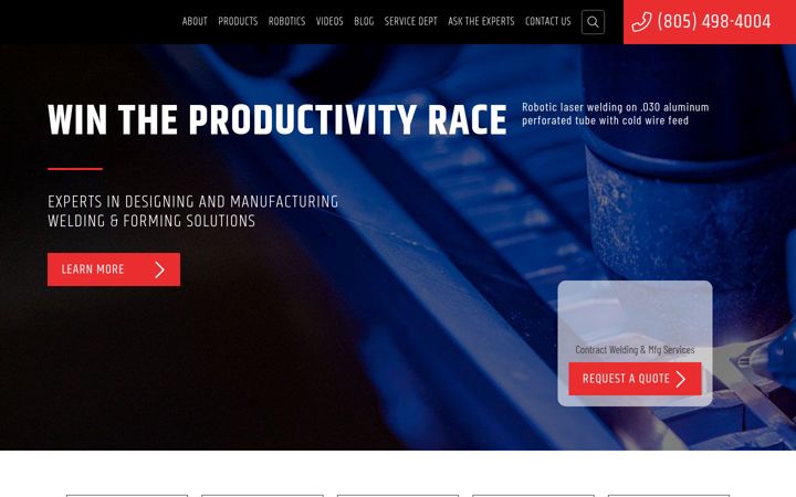 Screenshot of weldlogic.com