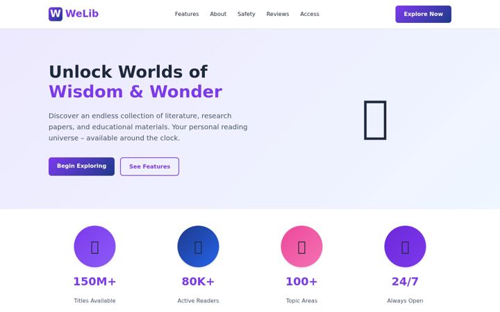 Screenshot of welib-public.org