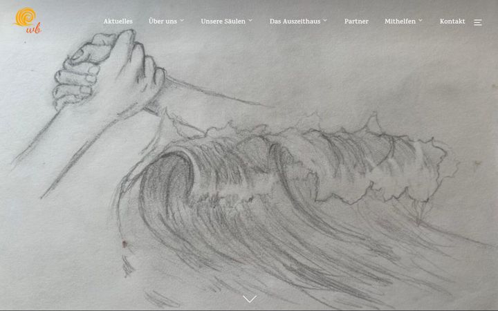 Screenshot of wellen-brechen.de