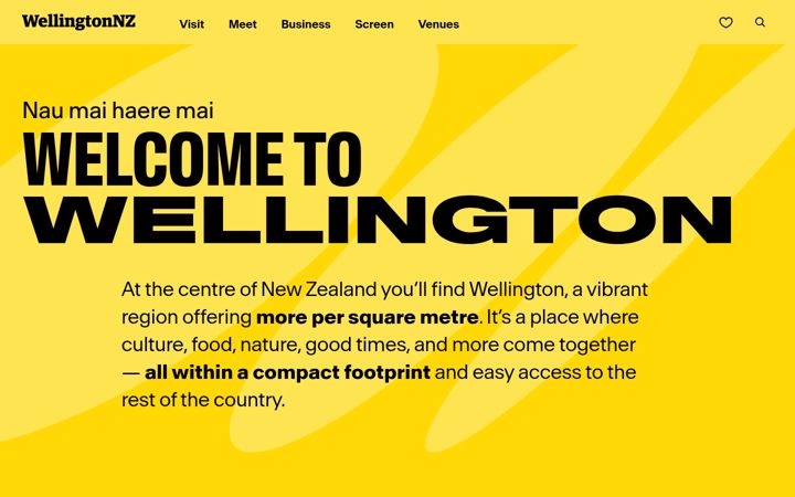 Skjámynd af wellingtonnz.com