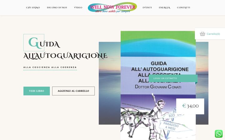 Screenshot of wellnowforever.it