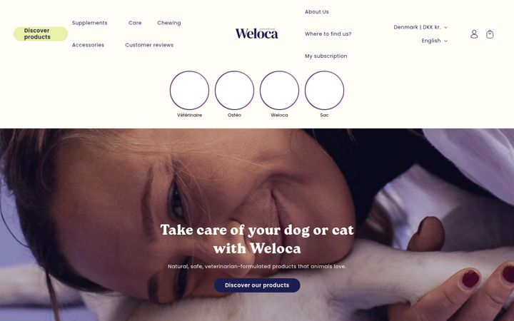 Captura de pantalla de weloca.co