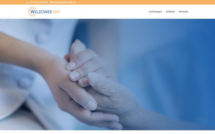 Screenshot of welzower-hkp.de