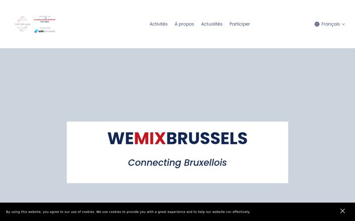 Screenshot di wemixbrussels.org